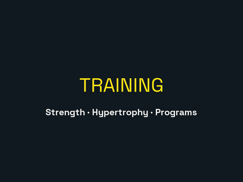 Training