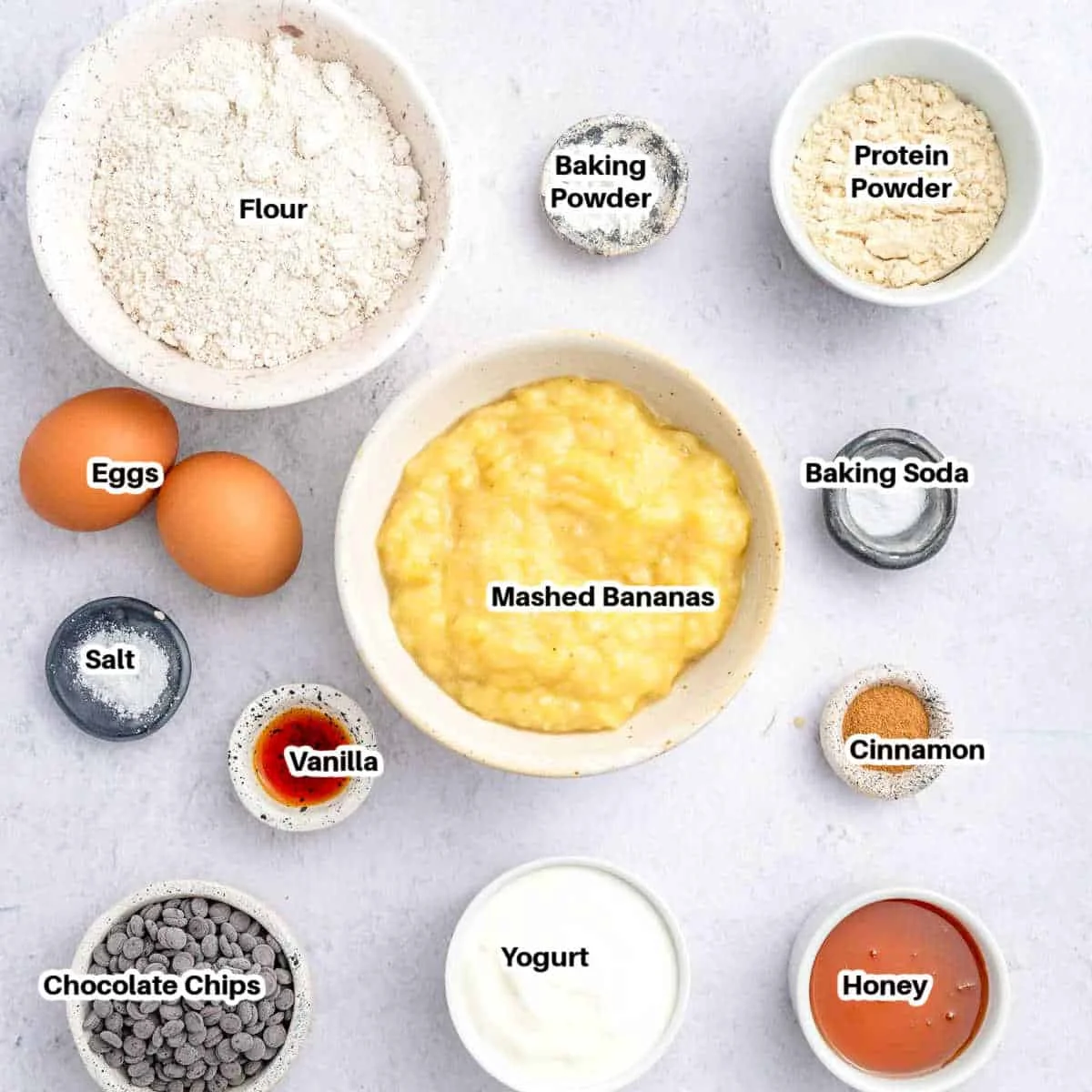 Banana Protein Muffins With Greek Yogurt - photo 1